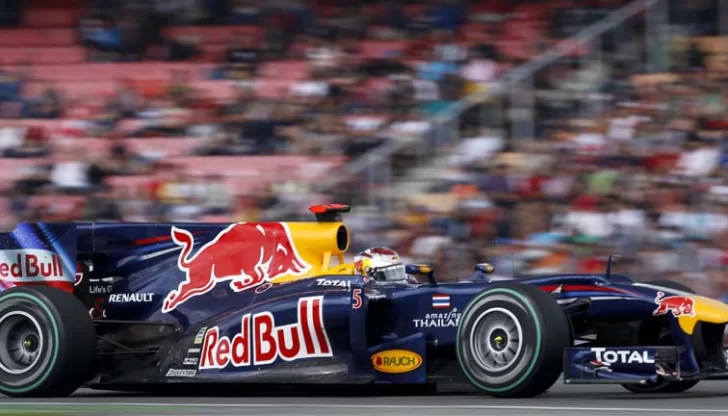 Vettel logró la pole position Vettel logró la pole position