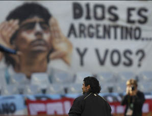 Diego: “Messi puede explotar en cuartos como yo en el 86” Diego: “Messi puede explotar en cuartos como yo en el 86”