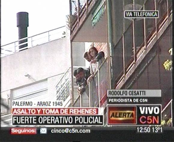 Otra toma de rehenes en Buenos Aires: fueron 9 horas de terror Otra toma de rehenes en Buenos Aires: fueron 9 horas de terror