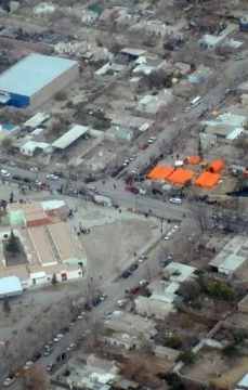 El desastre, desde el aire El desastre, desde el aire