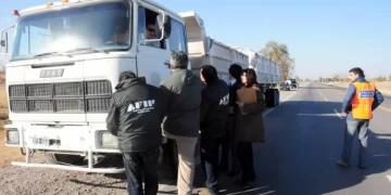 Inédito operativo de AFIP y Rentas en ruta 20 y 40 Inédito operativo de AFIP y Rentas en ruta 20 y 40