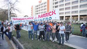 Minería: manifestaciones en contra y a favor Minería: manifestaciones en contra y a favor