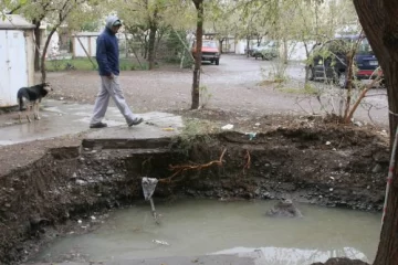 Derrumbe de un pozo ciego Derrumbe de un pozo ciego