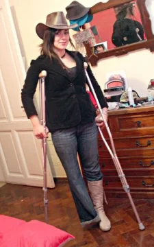 “Pensé que como me falta una pierna, no iba a poder participar” “Pensé que como me falta una pierna, no iba a poder participar”