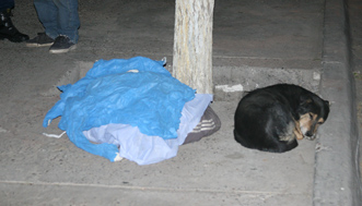 Hallaron muerto a un vagabundo cerca de la Terminal Hallaron muerto a un vagabundo cerca de la Terminal