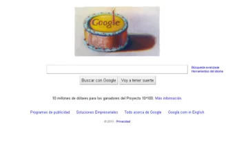 Google cumple años Google cumple años