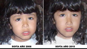 Cómo sería Sofía hoy Cómo sería Sofía hoy