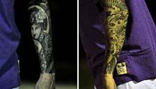 Se tatuó… ¡el otro brazo! Se tatuó… ¡el otro brazo!