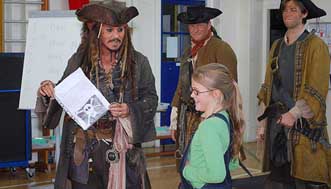 Un pirata en la escuela Un pirata en la escuela