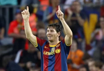 Messi, con un nuevo récord Messi, con un nuevo récord