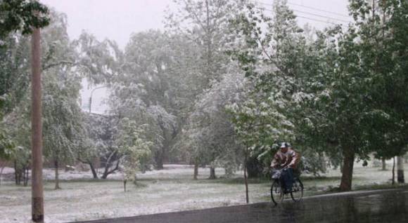 Primavera helada: nevó en Mendoza Primavera helada: nevó en Mendoza