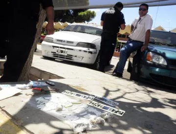 Droga en un remís Droga en un remís