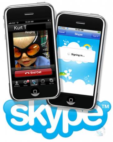 Usando Skype desde un iPhone