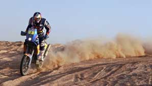 Cyril Despres llegó primero al puente de Albardón Cyril Despres llegó primero al puente de Albardón