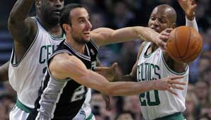 Gran actuación de Ginóbili Gran actuación de Ginóbili