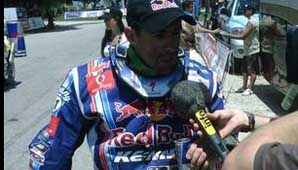 El portugués Faria sorprendió y es el líder en las motos El portugués Faria sorprendió y es el líder en las motos