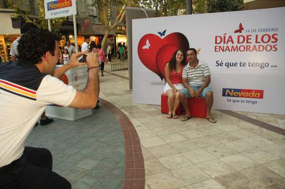 Tarjeta Nevada y San Valentín Tarjeta Nevada y San Valentín