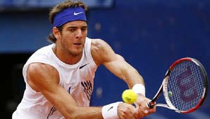 Del Potro, en ascenso Del Potro, en ascenso