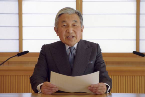 Histórico mensaje por TV de Akihito