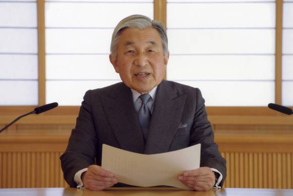 Histórico mensaje por TV de Akihito Histórico mensaje por TV de Akihito