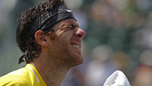 Del Potro no tuvo un buen día y perdió en Miami Del Potro no tuvo un buen día y perdió en Miami