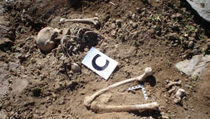 Los huesos encontrados en Rodeo datan de 800 años Los huesos encontrados en Rodeo datan de 800 años