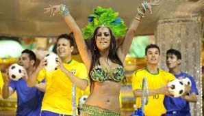 Varios famosos disfrutan de la samba en el Carnaval de Río