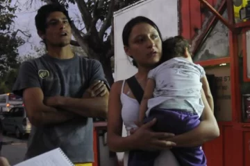 En un confuso episodio, casi mató a una joven con un block En un confuso episodio, casi mató a una joven con un block