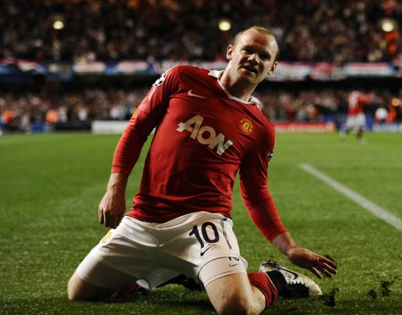 Rooney suspendido por festejar un gol Rooney suspendido por festejar un gol