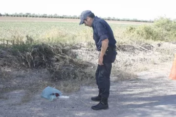 Hallan un feto en una bolsa Hallan un feto en una bolsa