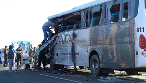 Un muerto y veinte heridos en un choque en Mendoza