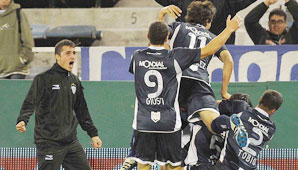 Vélez, un cómodo puntero Vélez, un cómodo puntero