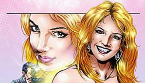 Britney, en historietas Britney, en historietas