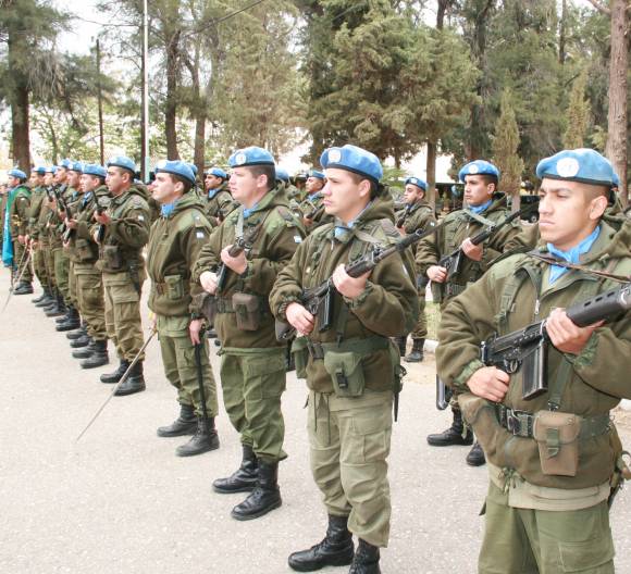 Despedida de los Cascos Azules Despedida de los Cascos Azules
