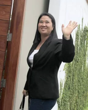 El voto femenino le da alas al sueño de Keiko El voto femenino le da alas al sueño de Keiko