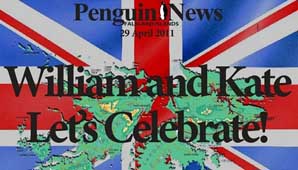 El afiche kelper para celebrar la Boda Real El afiche kelper para celebrar la Boda Real