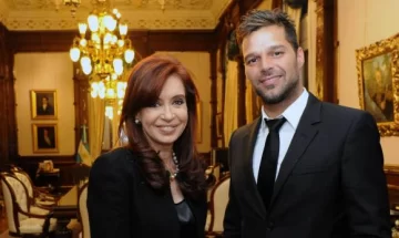 Cristina recibió a Ricky Martín Cristina recibió a Ricky Martín