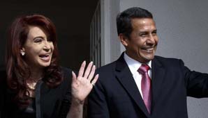 Cristina se reunió con su par electo del Perú Cristina se reunió con su par electo del Perú