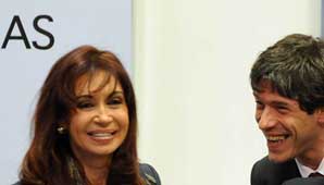 Cristina elegiría a Abal Medina como su vice Cristina elegiría a Abal Medina como su vice