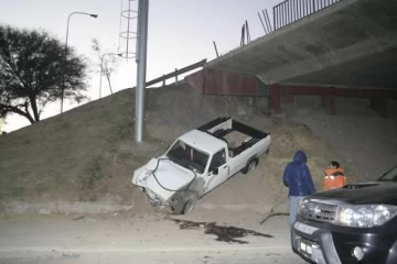 Casi lo peor al caer del puente Casi lo peor al caer del puente