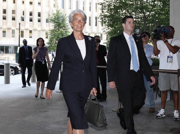 Asumió Christine Lagarde Asumió Christine Lagarde