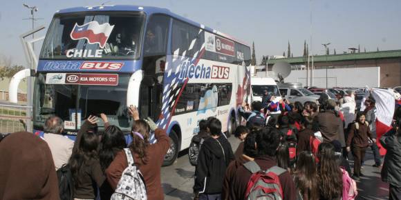 Chile tuvo una partida fugaz Chile tuvo una partida fugaz
