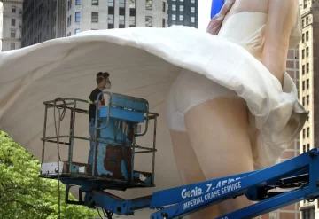 Marilyn Monroe gigante Marilyn Monroe gigante