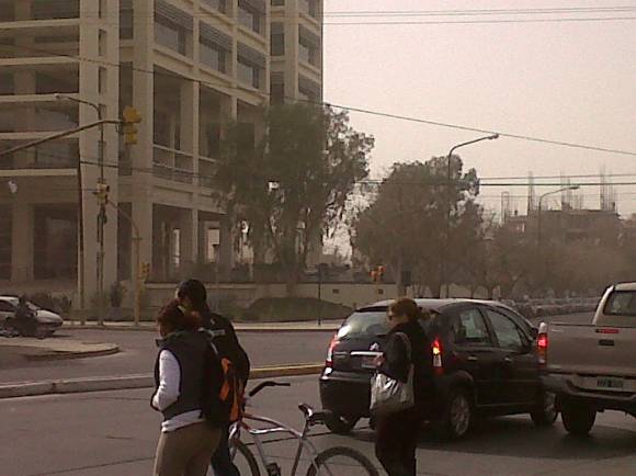 El viento Norte llegó con tierra El viento Norte llegó con tierra