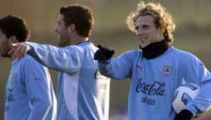 Antes de llegar a San Juan, Uruguay entrenó en Mendoza Antes de llegar a San Juan, Uruguay entrenó en Mendoza