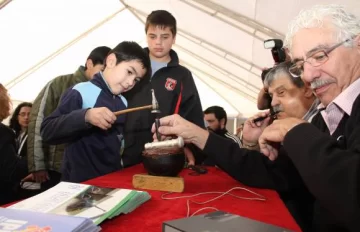 Bastón presidencial, con huella sanjuanina Bastón presidencial, con huella sanjuanina