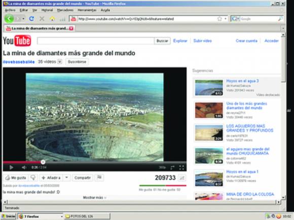 La mina de diamantes más grande del mundo La mina de diamantes más grande del mundo