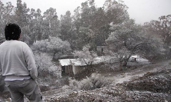 Temporal: volvió a nevar en menos de 3 semanas Temporal: volvió a nevar en menos de 3 semanas