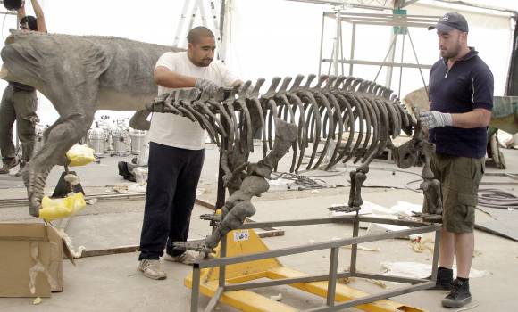 Con los dinos, la provincia llega a la expo Tecnópolis Con los dinos, la provincia llega a la expo Tecnópolis