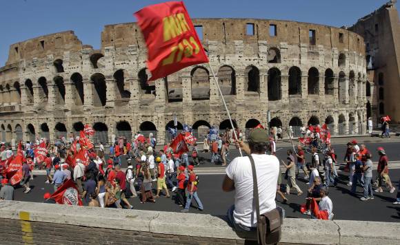Italia, paralizada Italia, paralizada